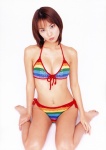 bikini cleavage hatachi_20 ichikawa_yui side-tie_bikini swimsuit rating:Safe score:0 user:nil!