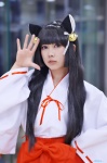 animal_ears cat_ears cosplay keito kimono love_live!_school_idol_project miko miniskirt skirt twintails yazawa_niko rating:Safe score:0 user:nil!