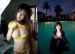 bikini cleavage croptop dress fukunaga_china hit_and_run pool shirt_lift swimsuit wet rating:Safe score:1 user:nil!