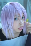 belt_as_garter cosplay kaieda_kae purple_hair rosario+vampire shirayuki_mizore tank_top rating:Safe score:0 user:nil!
