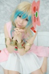 amatsuka_miyu armband cosplay dress hairbow multi-colored_hair nia_teppelin tengen_toppa_gurren-lagann rating:Safe score:0 user:nil!