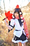 amatsuka_miyu blouse cosplay fan pleated_skirt scarf shameimaru_aya skirt tokin_hat touhou wings rating:Safe score:0 user:nil!