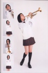 aya_rie blouse costume glasses instrument kneesocks pleated_skirt school_uniform skirt sweater_vest tanaka_rie trumpet rating:Safe score:3 user:nil!