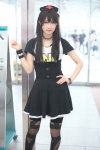 cosplay fujimi_suzu miniskirt nana nitro_super_sonic nurse nurse_cap nurse_uniform skirt thighhighs tshirt zettai_ryouiki rating:Safe score:2 user:nil!