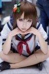 cosplay ichigo_100 kagami_sou kitaoji_satsuki pantyhose pleated_skirt sailor_uniform school_uniform skirt rating:Safe score:2 user:nil!