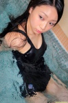 bathroom bathtub dgc_0948 hoshino_tomoyo school_swimsuit swimsuit wet rating:Safe score:1 user:nil!