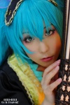 aqua_eyes aqua_hair chihane cosplay hairband haori hatsune_miku twintails vocaloid rating:Safe score:0 user:pixymisa