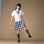 blouse dgc_0026 kneesocks ogura_yuuko pleated_skirt school_uniform skirt sweater_vest tie rating:Safe score:0 user:nil!