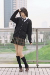 blouse boku_wa_tomodachi_ga_sukunai cardigan cosplay kneesocks mai_(ii) mikazuki_yozora pantyhose pleated_skirt school_uniform skirt tie rating:Safe score:2 user:nil!