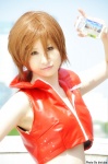 cosplay croptop default_costume makise_anji meiko vest vocaloid rating:Safe score:0 user:nil!