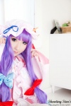 cosplay dress hat patchouli_knowledge purple_hair robe saku sweet_garden touhou rating:Safe score:0 user:nil!