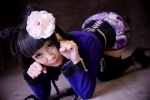 corset cosplay flower jacket kuroshitsuji miniskirt ranmao skirt thighhighs twin_braids yuuki_mio zettai_ryouiki rating:Safe score:2 user:pixymisa