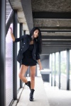 boots dress high_heels jacket park_si_hyun rating:Safe score:0 user:mock