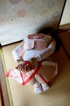 ass bound cosplay dead_or_alive detached_sleeves gauntlets higurashi_rin kasumi_(doa) kimono kunoichi ninjin panties rope side-tie_panties thighhighs rating:Safe score:1 user:nil!
