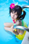 bikini camisole cosplay love_live!_school_idol_project pool swimsuit twintails uri wet yazawa_nico rating:Safe score:2 user:nil!