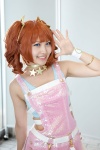 acchan cosplay dress hair_clips idolmaster necklace orange_hair takatsuki_yayoi twintails rating:Safe score:0 user:pixymisa