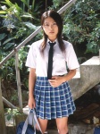 blouse bookbag costume dgc_0091 kawamura_yukie miniskirt pleated_skirt school_uniform skirt tie rating:Safe score:0 user:nil!