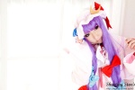 cosplay dress hat patchouli_knowledge purple_hair robe saku sweet_garden touhou rating:Safe score:0 user:nil!