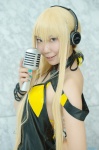 blonde_hair boots cosplay headphones jacket kei lily_(vocaloid) vocaloid rating:Safe score:0 user:nil!