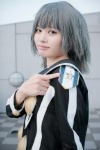 chie cosplay hayate_x_blade kamijou_maki school_uniform silver_hair rating:Safe score:0 user:nil!