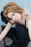 cosplay hairband k-on! pantyhose pokemaru skirt tainaka_ritsu tank_top rating:Safe score:0 user:pixymisa