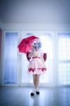 blue_hair cosplay dress hat maropapi remilia_scarlet socks touhou touhou_ningyou_fuminori_shirizu_2 umbrella wings rating:Safe score:0 user:nil!