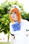 beret bowtie cosplay dress higurashi_no_naku_koro_ni orange_hair ryuuguu_rena tawasana rating:Safe score:0 user:pixymisa