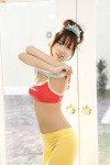bikini_top cleavage ponytail shirt_lift swimsuit tank_top yoga_pants yoshiki_risa rating:Safe score:0 user:nil!