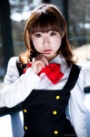 blouse bowtie cosplay jumper momo saionji_sekai school_days school_uniform rating:Safe score:0 user:pixymisa