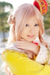 atelier_meruru blonde_hair cosplay crown dress merurulince_rede_arls miho rating:Safe score:0 user:pixymisa