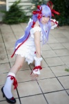 al_azif blue_hair cosplay demonbane dress hair_ribbons socks yatoshi_riya rating:Safe score:1 user:nil!