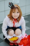 blouse cosplay crown ichigo kneehighs miniskirt skirt stuffed_animal umineko_no_naku_koro_ni ushiromiya_maria rating:Safe score:0 user:nil!