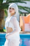 bikini_bottom blouse cosplay original skirt swimsuit tometo_kamu tubetop white_hair rating:Safe score:1 user:pixymisa