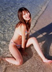 beach bikini cleavage kobayashi_emi ocean side-tie_bikini swimsuit wet rating:Safe score:1 user:nil!