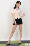arai_kana blouse miniskirt pantyhose ponytail rq-star_639 sheer_legwear skirt vest rating:Safe score:1 user:nil!