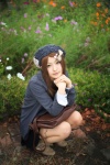 beret blouse boots jacket narumiya pleated_skirt skirt rating:Safe score:0 user:nil!