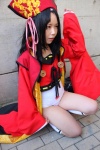 blouse bodysuit cosplay hat hyakka_ryouran_samurai_girls kneesocks reco robe sanada_yukimura_(samurai_girls) rating:Safe score:0 user:pixymisa