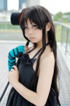akiyama_mio cane cosplay dress k-on! one_elbow_glove striped suu top_hat rating:Safe score:3 user:nil!