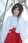 cosplay hakama hakama_skirt kimono miko soubi_zero steins;gate urushibara_ruka rating:Safe score:1 user:pixymisa