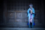 boots cosplay hairbow houtou_singi kikyou kimono pantyhose pop'n_music silver_hair skull rating:Safe score:1 user:nil!