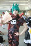 cosplay green_hair katou_mari qipao shaman_king tao_jun rating:Safe score:0 user:nil!