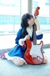 cosplay guitar kei k-on! nakano_azusa twintails yukata rating:Safe score:3 user:nil!