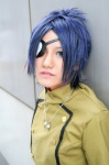 blue_hair chrome_dokuro cosplay eyepatch isumi katekyo_hitman_reborn! rating:Safe score:0 user:nil!
