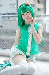 ai_(vi) bloomers cosplay green_hair hairband tagme_character tagme_series tank_top thighhighs rating:Safe score:2 user:nil!