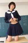 kneesocks pleated_skirt rq-star_615 sailor_uniform school_uniform shirt_lift skirt yasueda_hitomi rating:Safe score:2 user:nil!