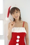 costume hoshino_aki marshmallow santa_costume stocking_cap rating:Safe score:2 user:nil!