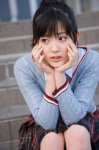 blouse hello_project_digital_books_55 pleated_skirt ponytail school_uniform skirt suzuki_airi sweater rating:Safe score:0 user:nil!