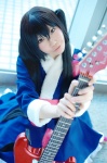 cosplay guitar kei k-on! nakano_azusa twintails yukata rating:Safe score:1 user:nil!