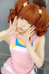 cosplay dress idolmaster orange_hair pikoraru red_hair takatsuki_yayoi tank_top twintails rating:Safe score:0 user:nil!
