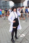 amaion_rin blouse cosplay garter_straps lab_coat miniskirt secret_service_my_dog skirt thighhighs yuan_lin rating:Safe score:1 user:pixymisa